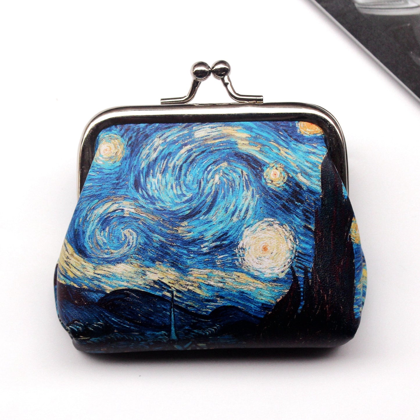 PU retro creative printed wallet MYA-QiW004