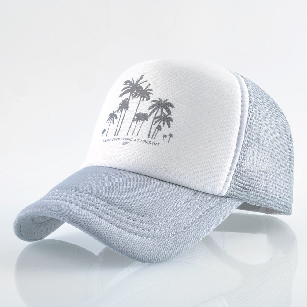 Nylon coconut tree Baseball cap MYA-DSM021