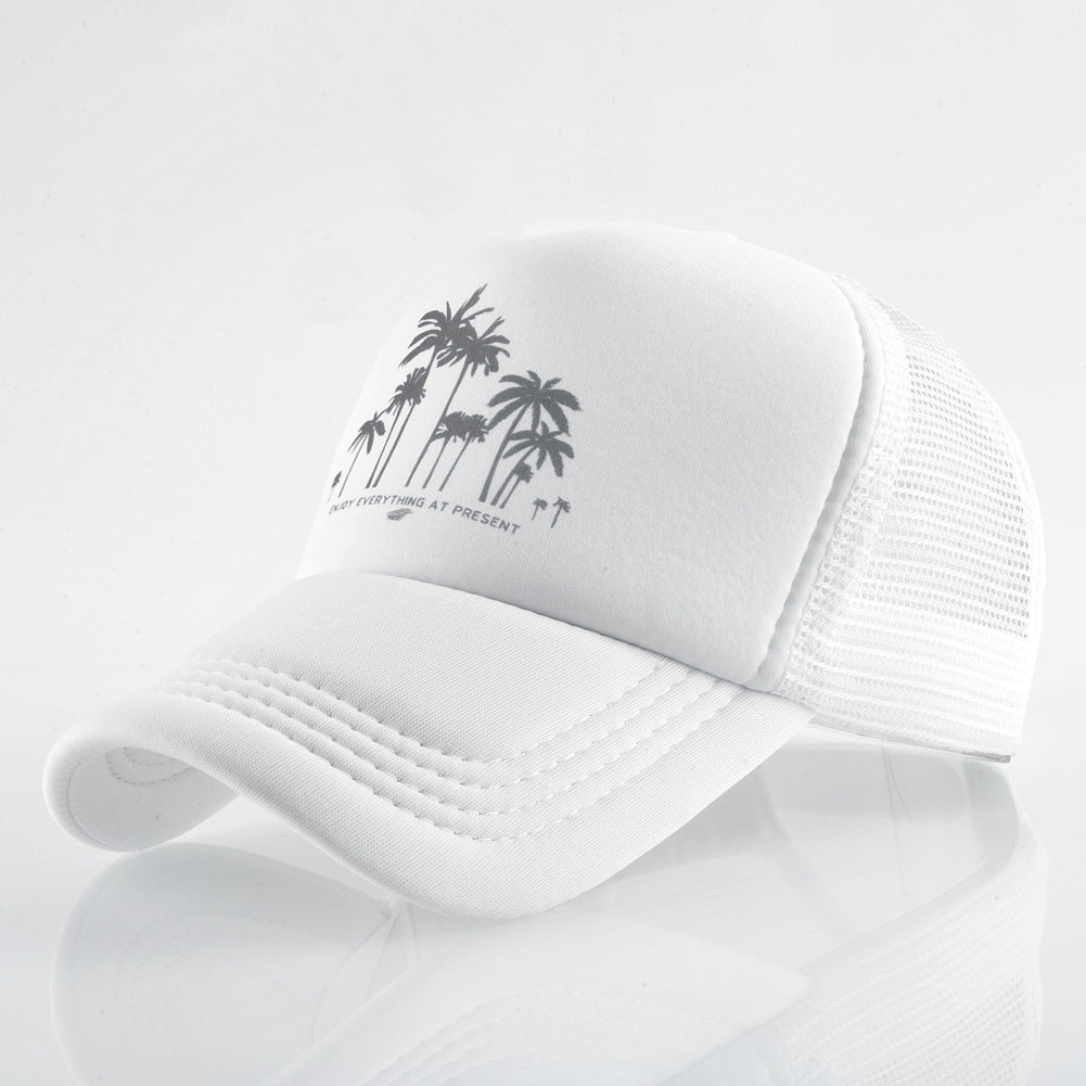 Nylon coconut tree Baseball cap MYA-DSM021