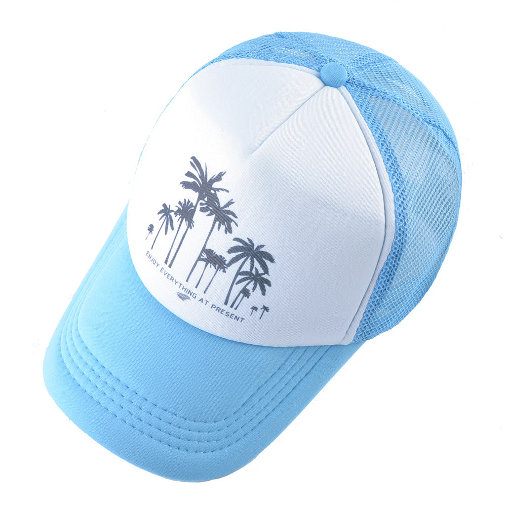 Nylon coconut tree Baseball cap MYA-DSM021