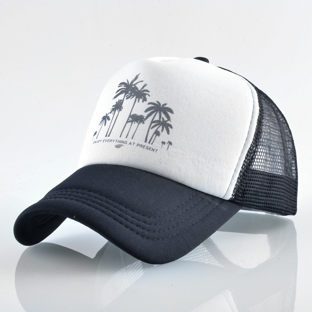 Nylon coconut tree Baseball cap MYA-DSM021