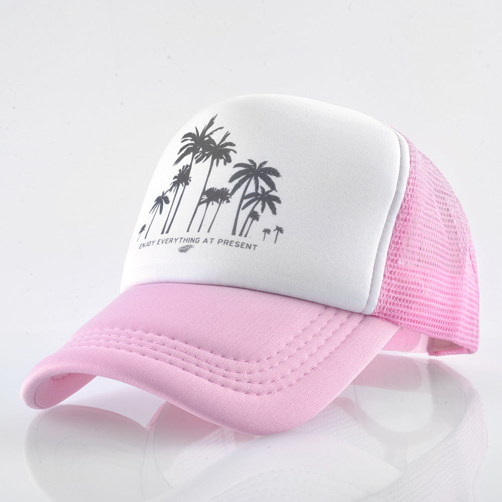 Nylon coconut tree Baseball cap MYA-DSM021