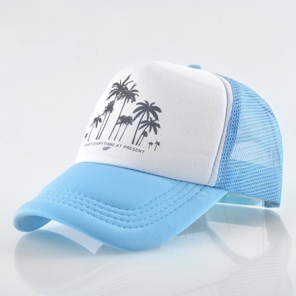 Nylon coconut tree Baseball cap MYA-DSM021