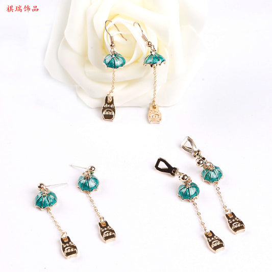 Alloy Tmall Cartoon Earrings (Minimo de Compra 2) MIC-QiR054