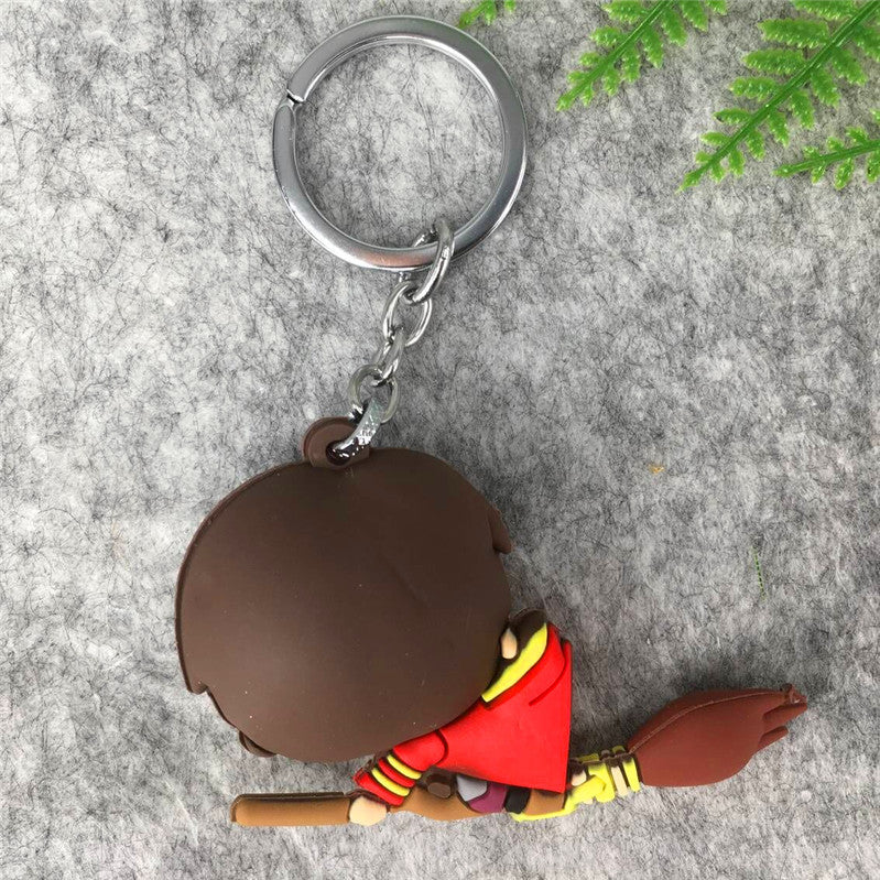 Keychains PVC Alloy Cute Cartoon Animation(M) Minimo de compra 3 Hesheng004