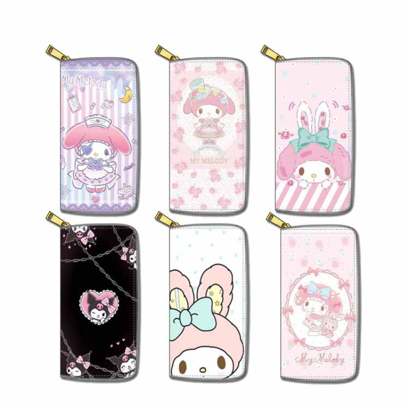 PU cartoon long zipper wallet (S) DengX027