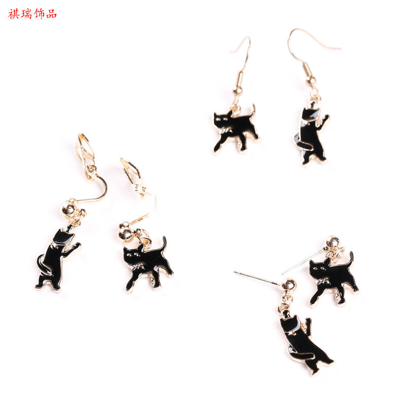 Alloy New Asymmetric Long Earrings (Minimo de Compra 2) MIC-QiR039