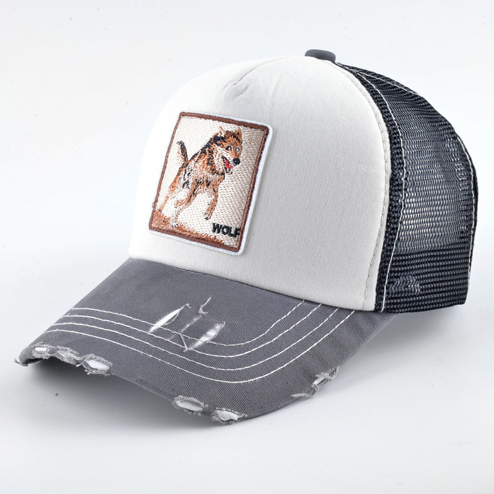 Nylon embroidered animal Baseball cap MYA-DSM014