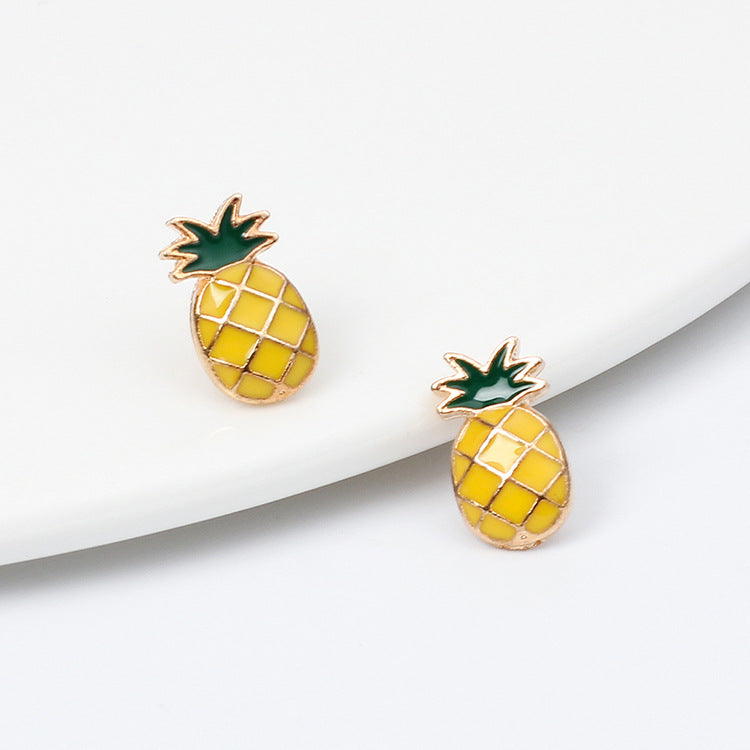 Alloy Fresh Fruit Earrings (Minimo de compra 5) MIC-YiRan011