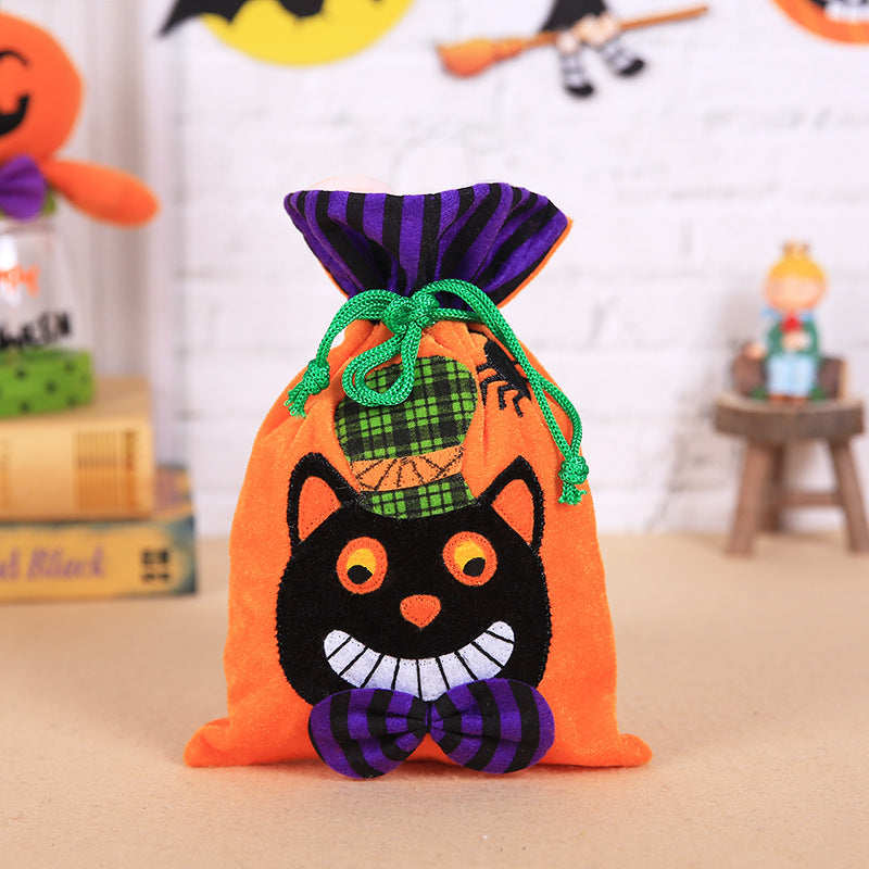 Halloween Pumpkin Ghost Candy Bag (Minimo de Compra 2) MYA-MingG021