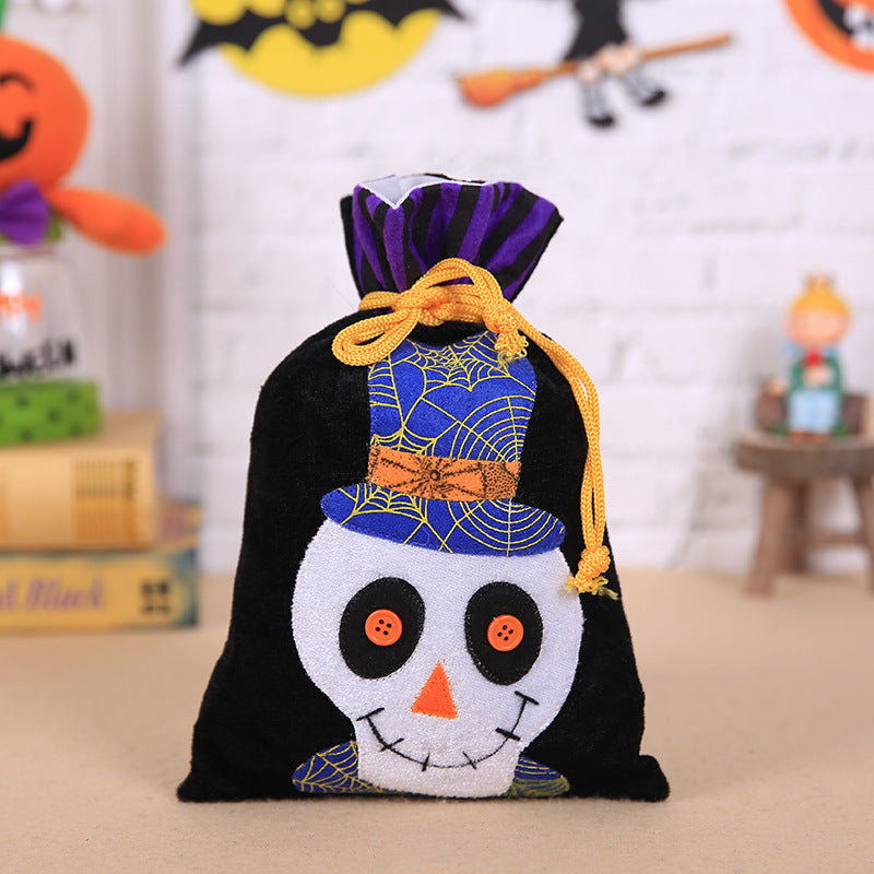 Halloween Pumpkin Ghost Candy Bag (Minimo de Compra 2) MIC-MingG021