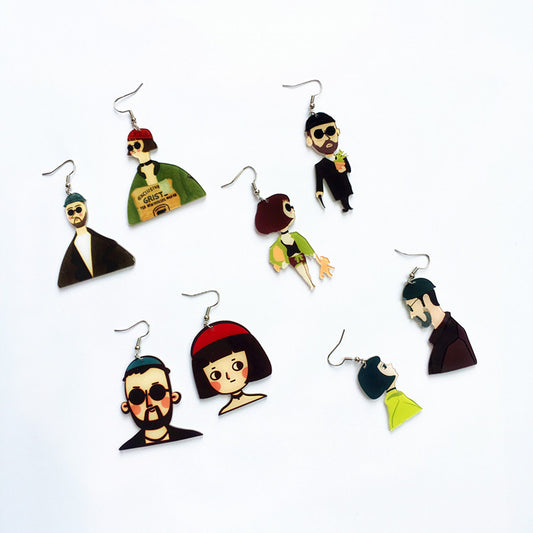 Resin killer not too cold earrings (Minimo de Compra 2) MIC-ChouT018