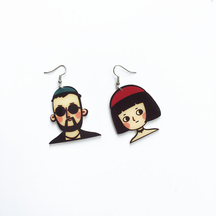 Resin killer not too cold earrings (Minimo de Compra 2) MIC-ChouT018