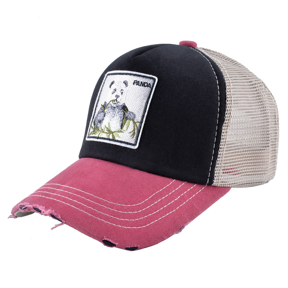 Nylon embroidered animal Baseball cap MYA-DSM014