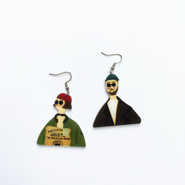 Resin killer not too cold earrings (Minimo de Compra 2) MIC-ChouT018