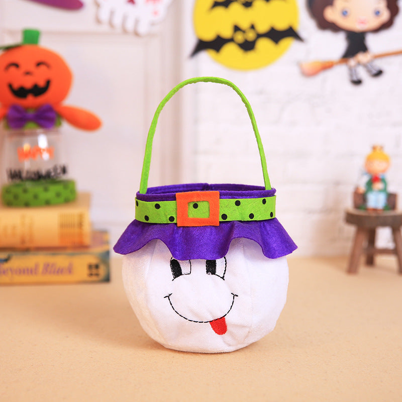 Halloween Pumpkin Ghost Handbag (Minimo de Compra 2) MYA-MingG022