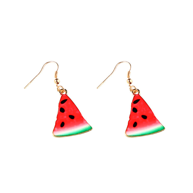 Alloy Creative Fruit Earrings MIC-LvG002