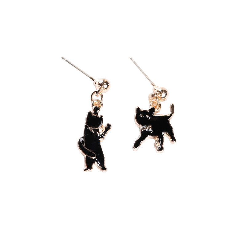 Alloy New Asymmetric Long Earrings (Minimo de Compra 2) MIC-QiR039