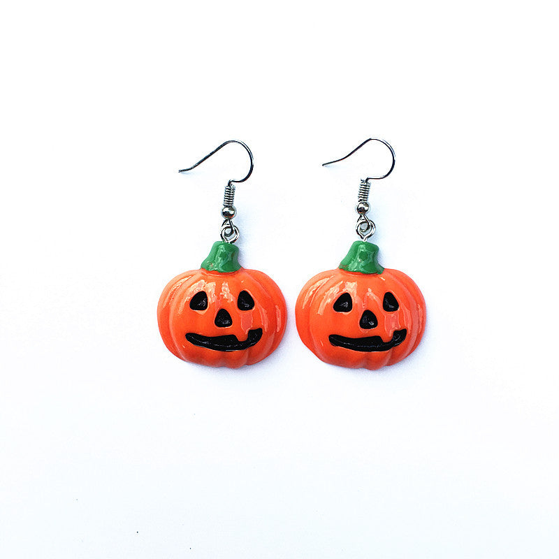 Resin pumpkin ghost vampire ear clip (Minimo de Compra 2) MIC-ChouT015