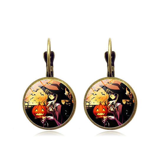 Alloy new cartoon personalized earrings HengX030