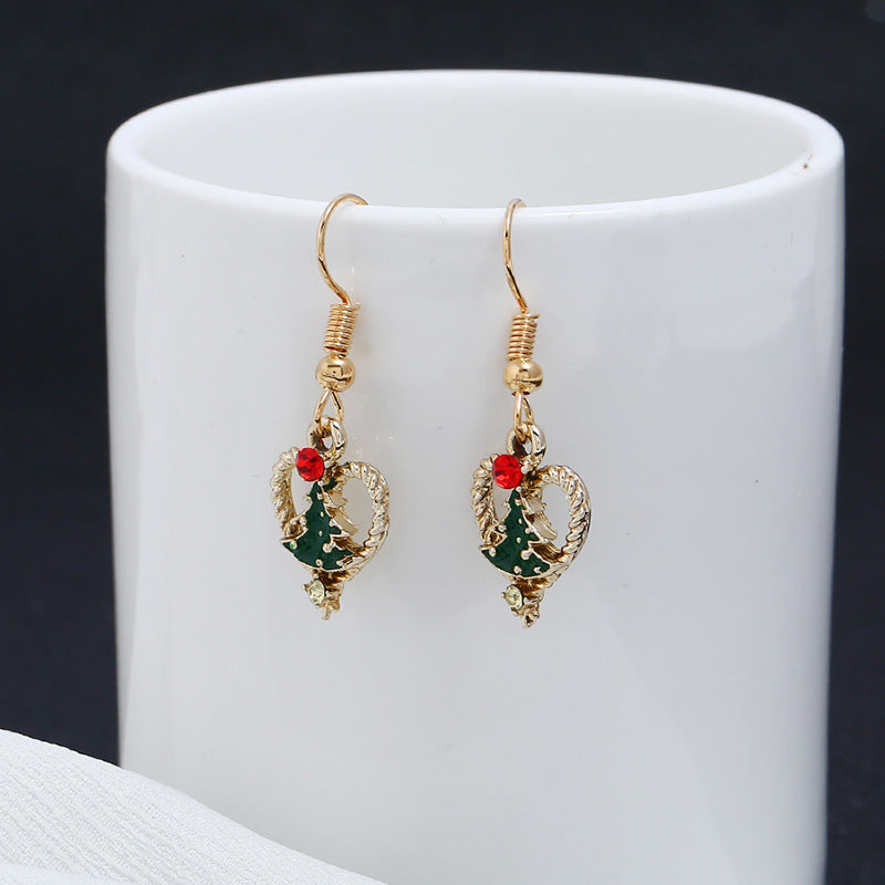 Alloy Christmas Fashion Earrings MIC-KaiQ040