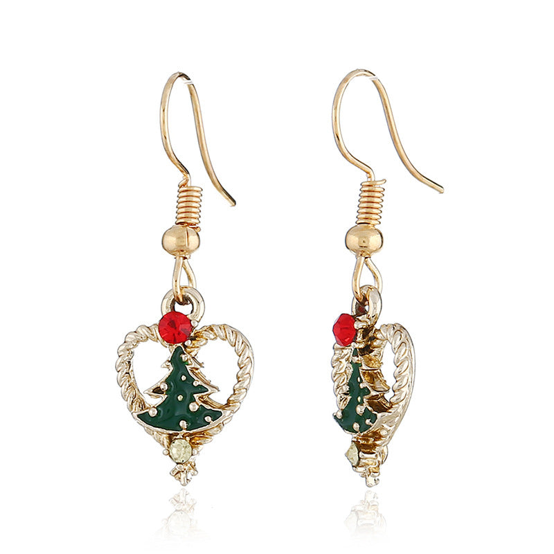 Alloy Christmas Fashion Earrings MIC-KaiQ040