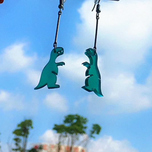 Acrylic Dinosaur Monster Earrings (Minimo de Compra 2) MIC-ChouT046