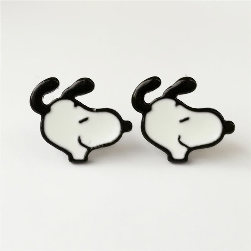 Earrings Alloy Cartoon Peanuts Minimo de compra 2 SYM004