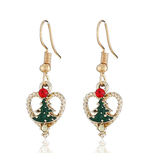 Alloy Christmas Fashion Earrings MIC-KaiQ040