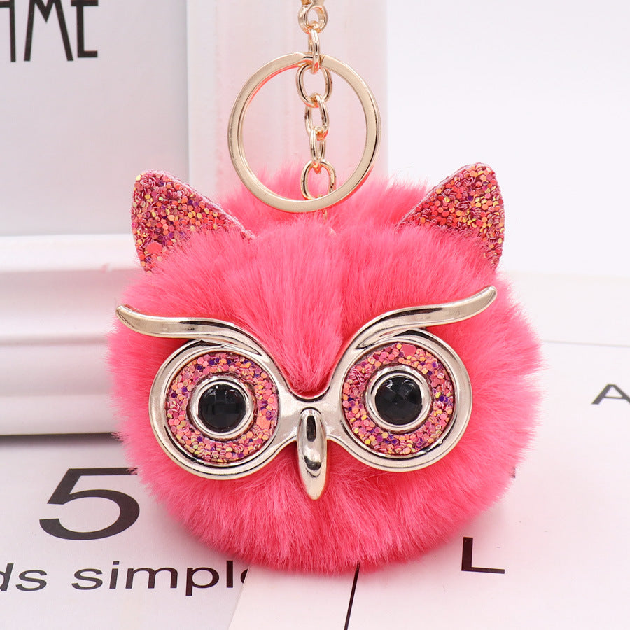 Keychain Plush Owl Plush Keychain MIC-BMan004