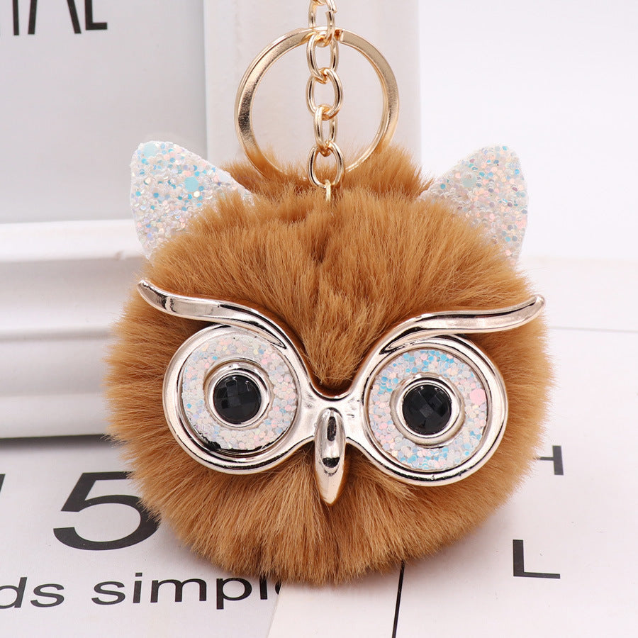 Keychain Plush Owl Plush Keychain MIC-BMan004