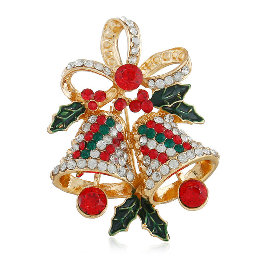 Alloy New Christmas Series brooch (Minimo de Compra 2) MYA-ZuanL025