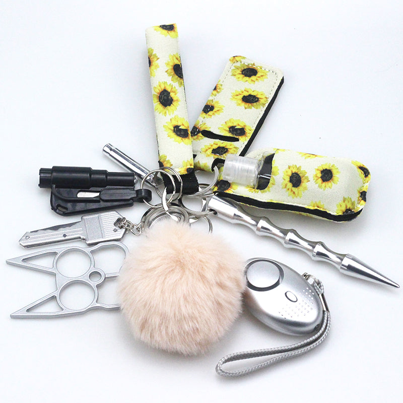 11pcs Set Diving Fabric Keychain MOQ≥2 ChaoH032