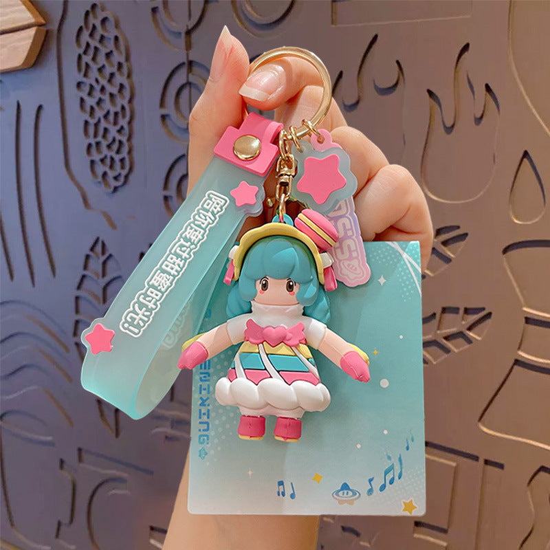 PVC cartoon genuine cute keychain MYA-ZhongC008