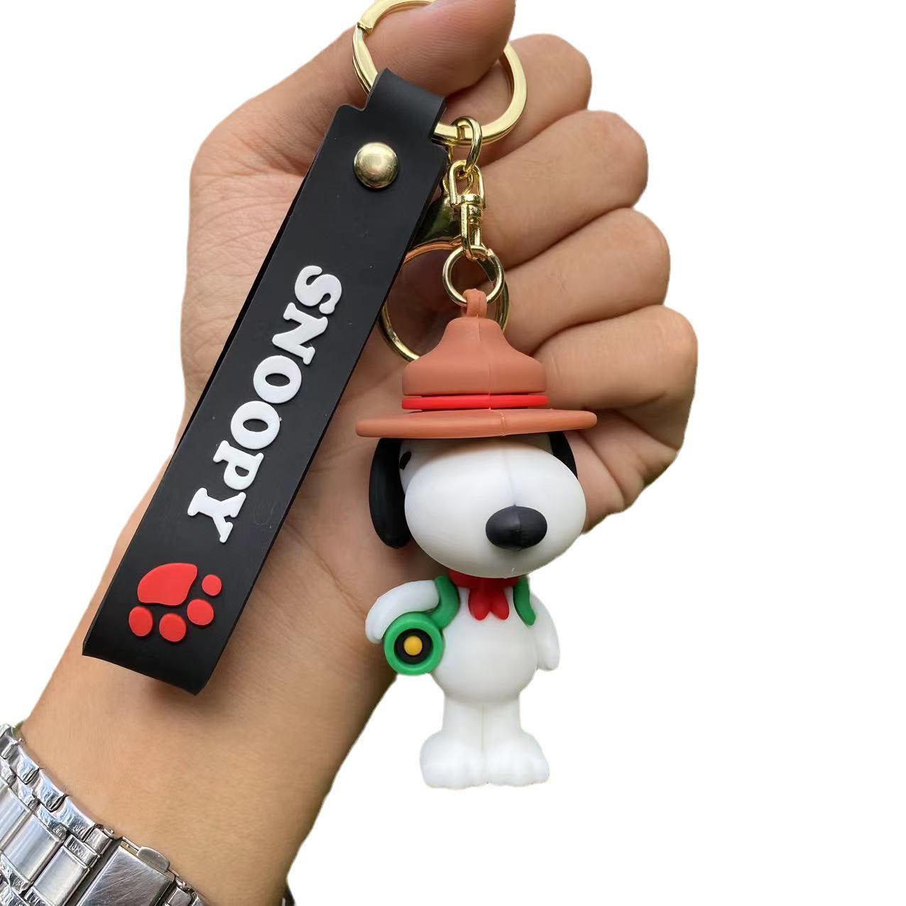 PVC new Snoopy doll keychain MIC-YiS010