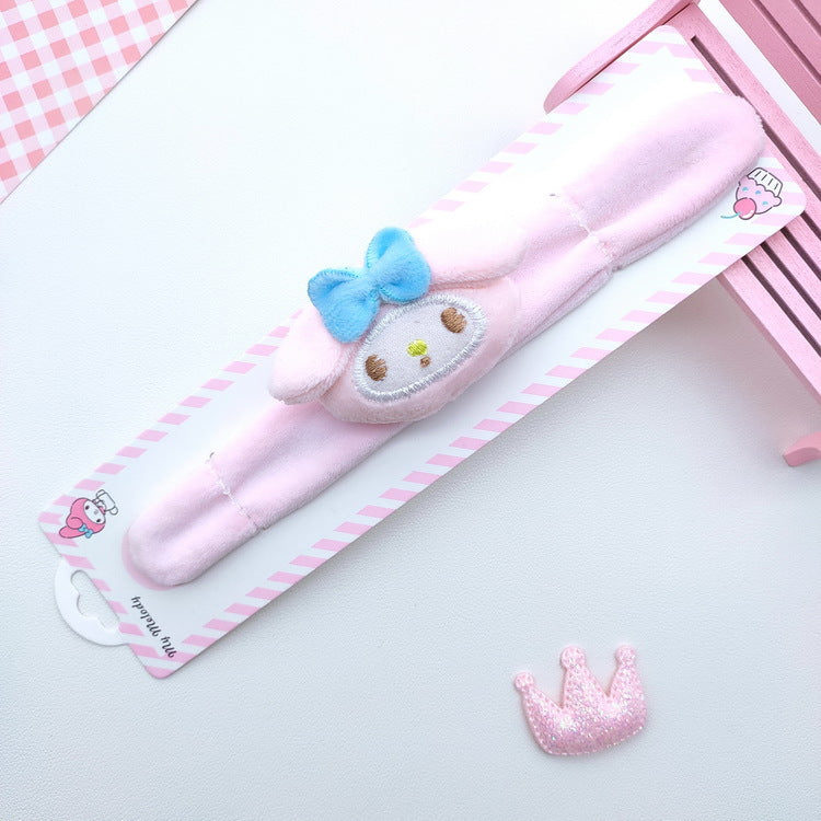 Plush cute cartoon hair loop (Minimo de compra 10)  MIC-LangK001