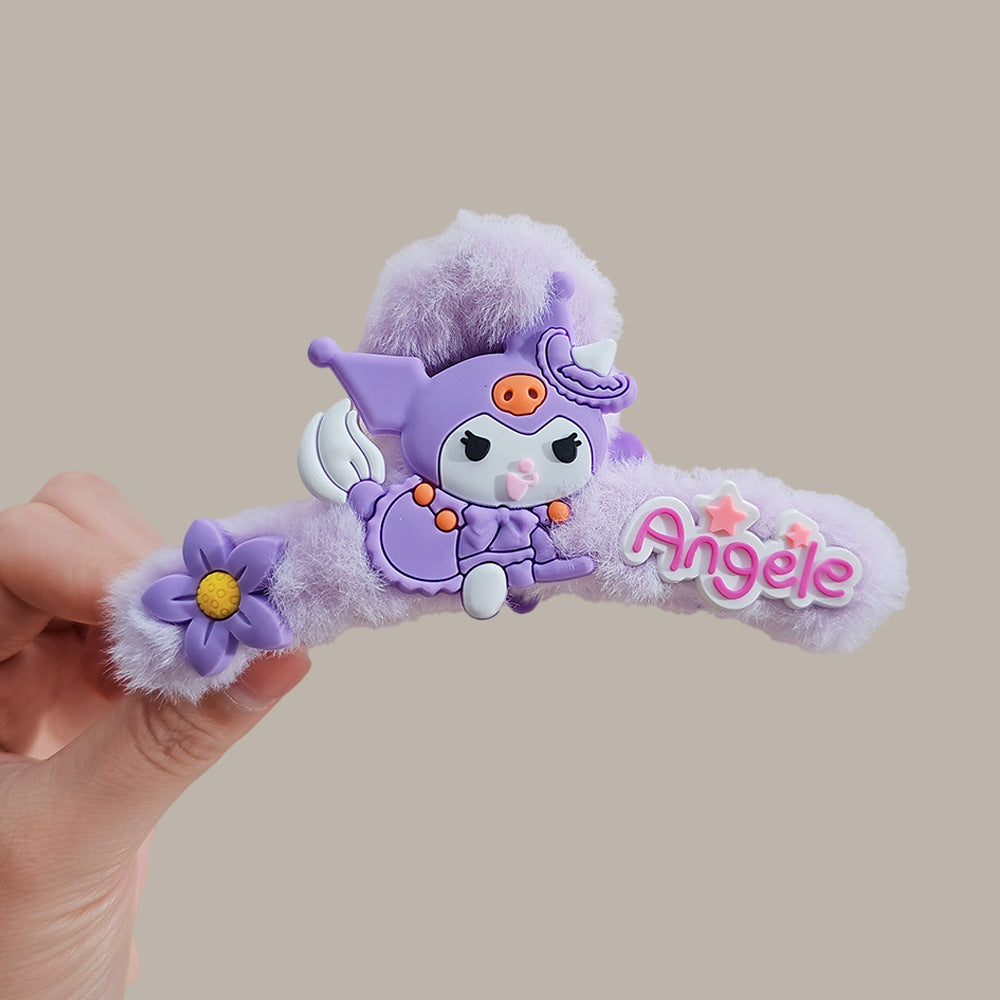 Plush cartoon cute hair clip MYA-WoD005