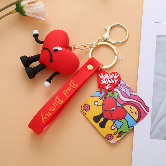 Keychains PVC Metal Cute Cartoon (M) Minimo de compra 2 WuoS005