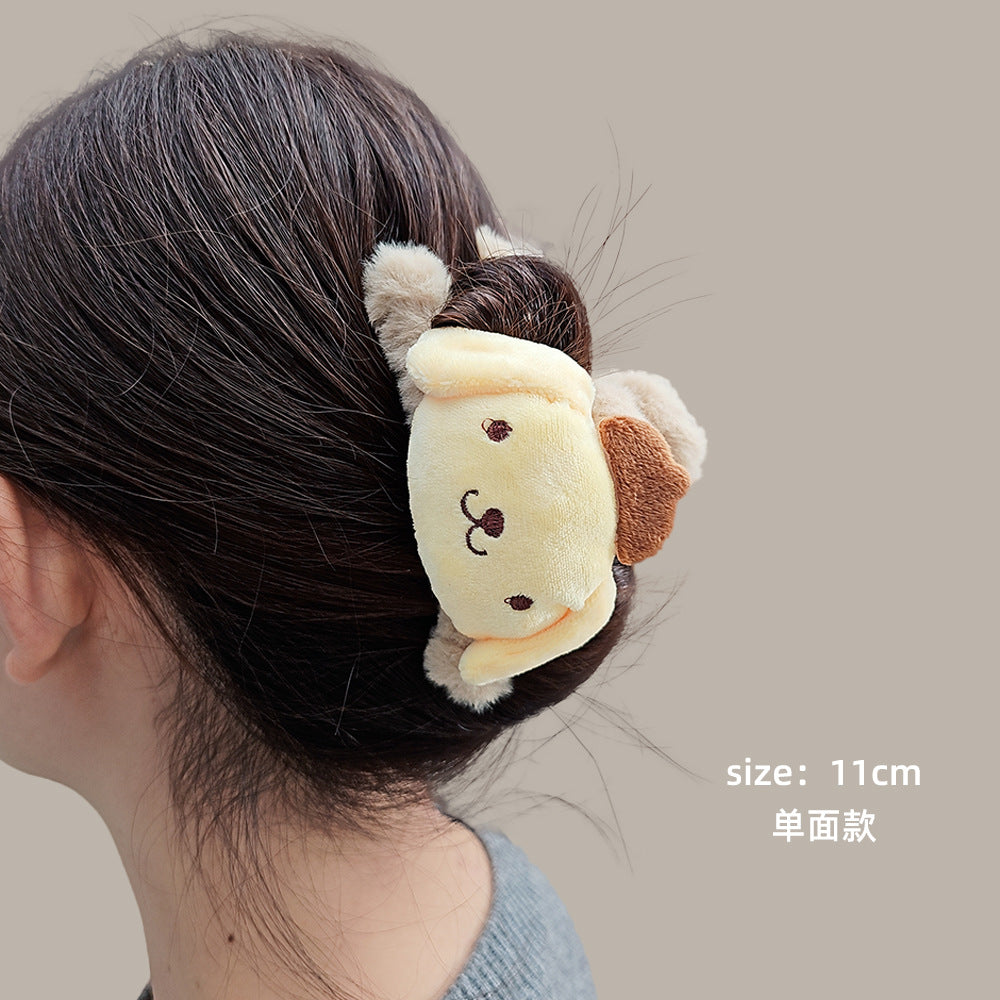 Plush cartoon cute hair clip MYA-WoD005