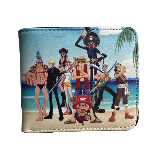 PU Pirate King Short Wallet MYA-HaoJ009