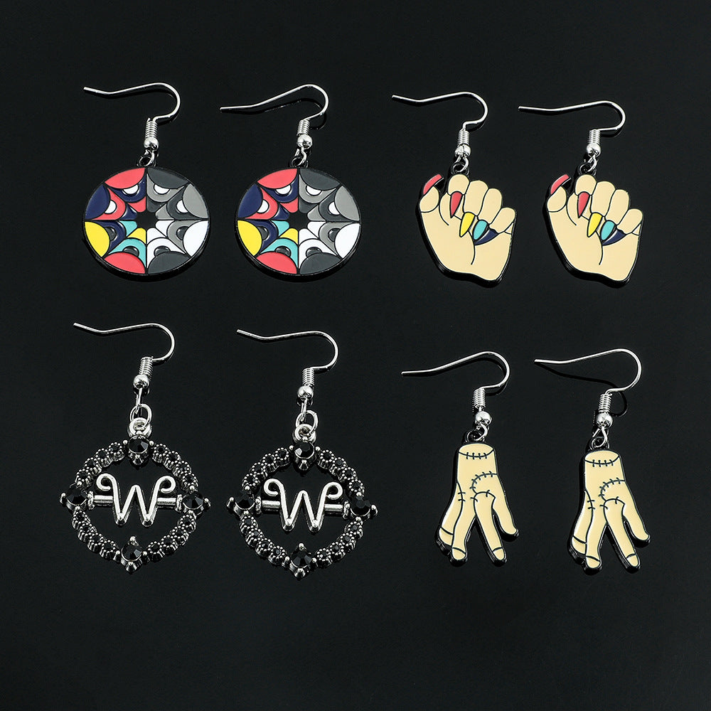 Resin earrings （Minimo de compra 5）MIC-KeF002