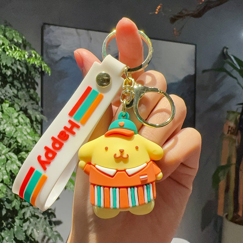 PVC cartoon cute keychain  MYA-JinG058