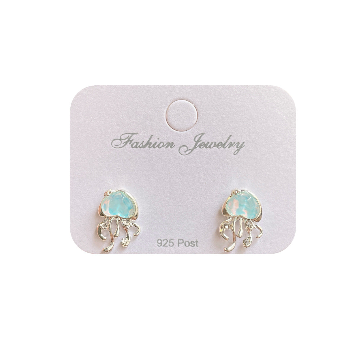 Alloy Ocean Series Blue Earrings MIC-ShuangX045