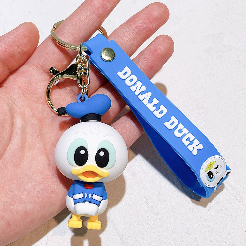 PVC cartoon cute pet cute keychain MIC-QiC036