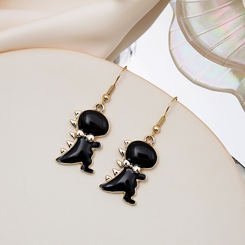 Alloy animal fried egg earrings MIC-MDD007