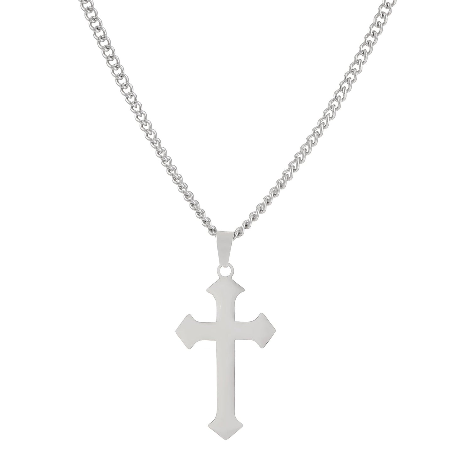 Stainless Steel Dolphin Heart Star Cross Necklace D067