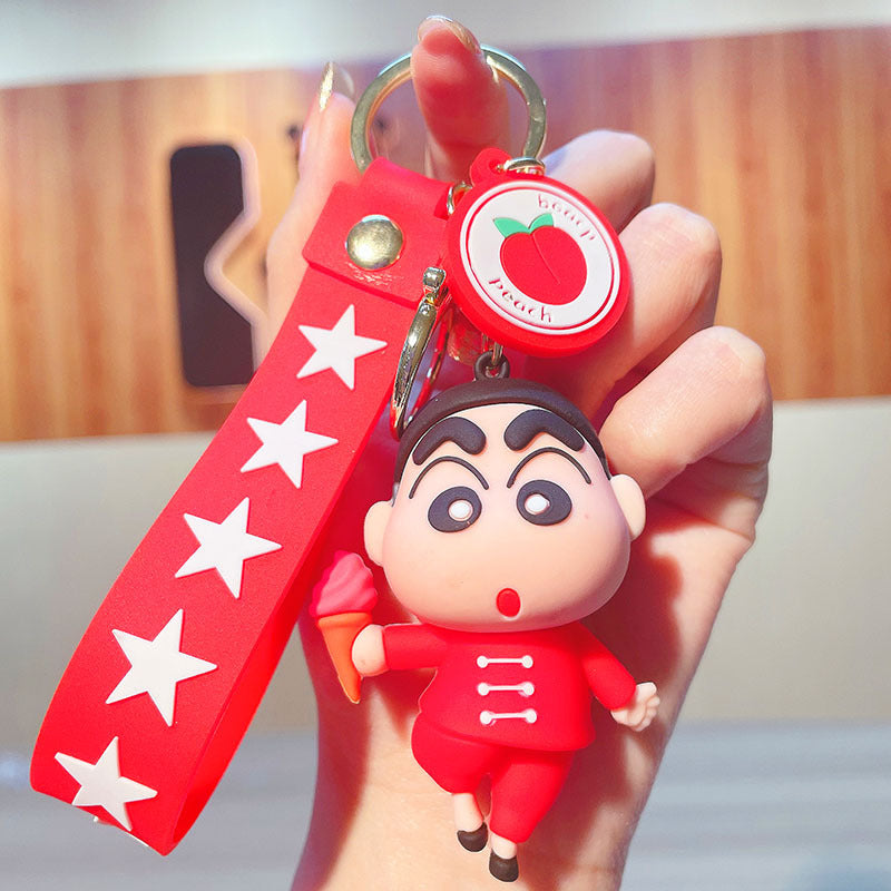 PVC cartoon doll keychain MIC-JinG020