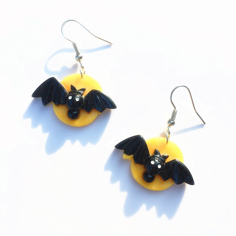 Acrylic funny Halloween earrings MIC-ChouT002