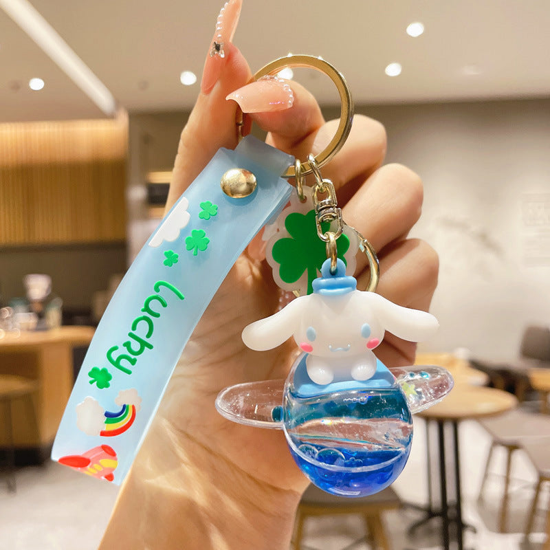 Cartoon Silicone Keychain JCai085