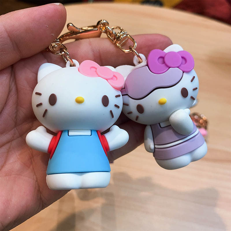 PVC cartoon doll keychain MIC-ZhiC001